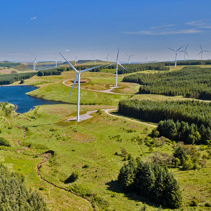Wind turbine - producing renweable energy